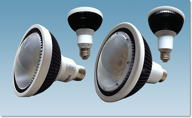 レフ球型LEDライト